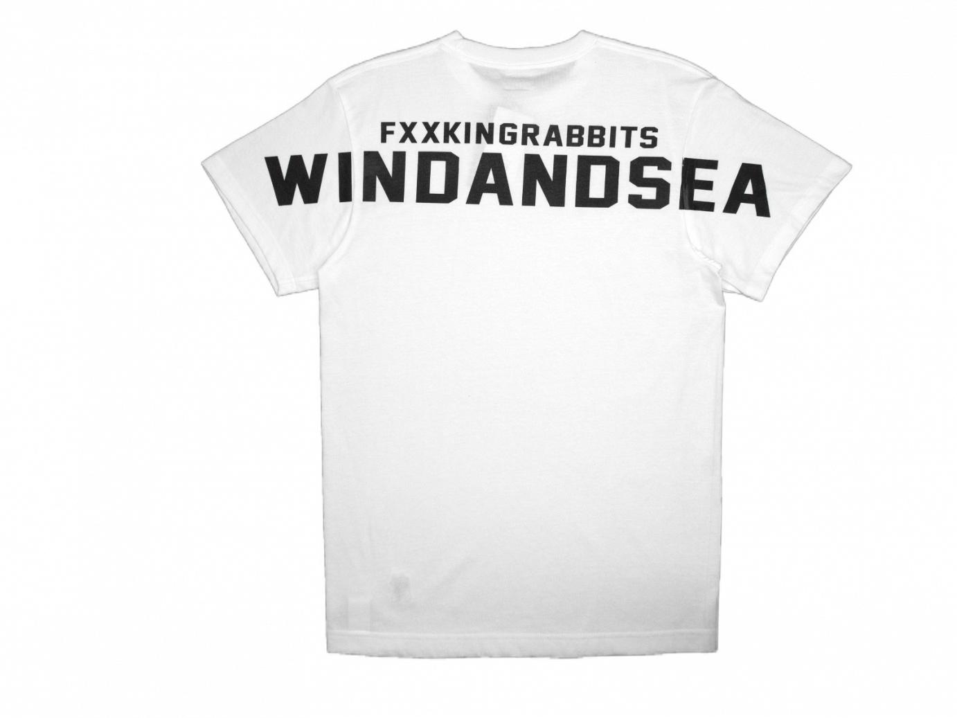 fr2 x wind and sea back print tee - Swearhand