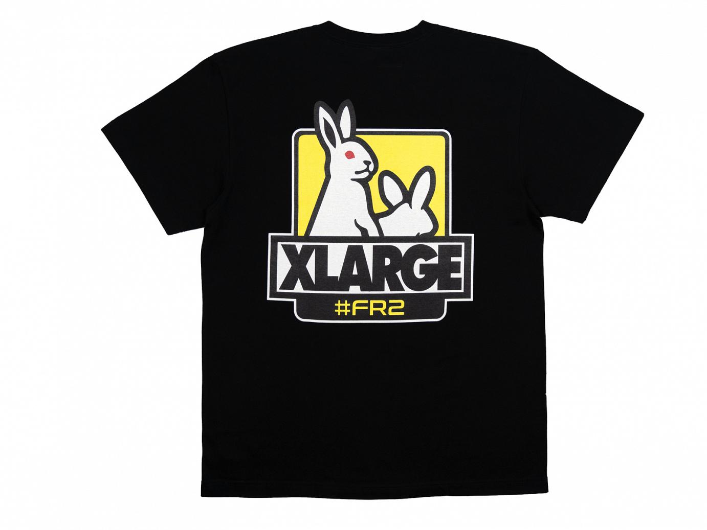 Tシャツ/カットソー(半袖/袖なし)最安 XLARGE FR2 Fxxk Icon Tee2 Black Mサイズ